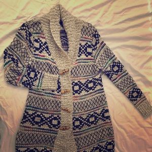 🛍 cute long cardigan, never worn